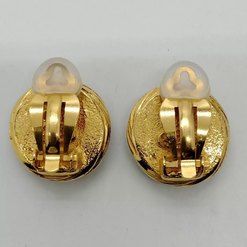 Chanel Tiger Eyes Earrings - Picture 4 of 8